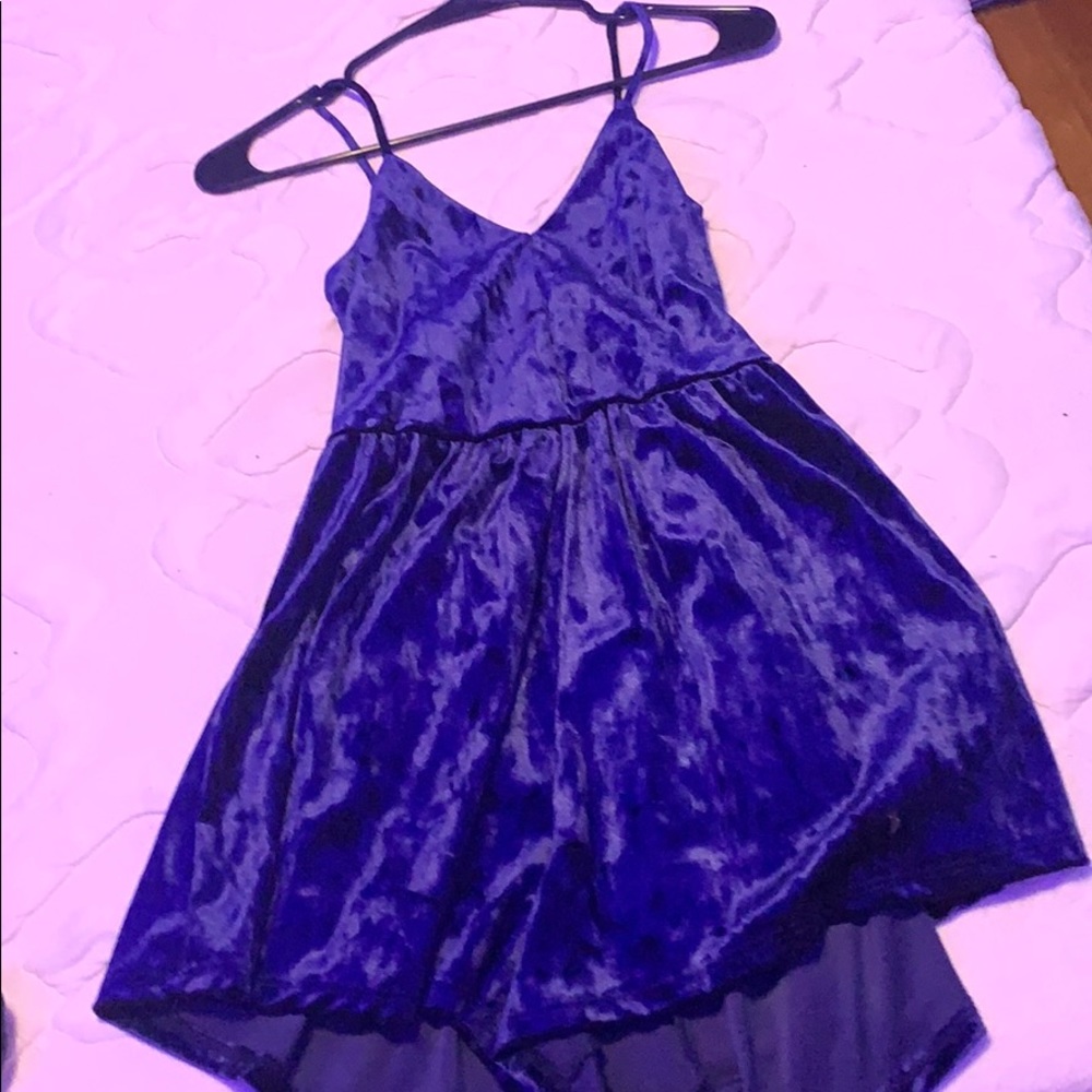 Royal blue romper!! Size medium